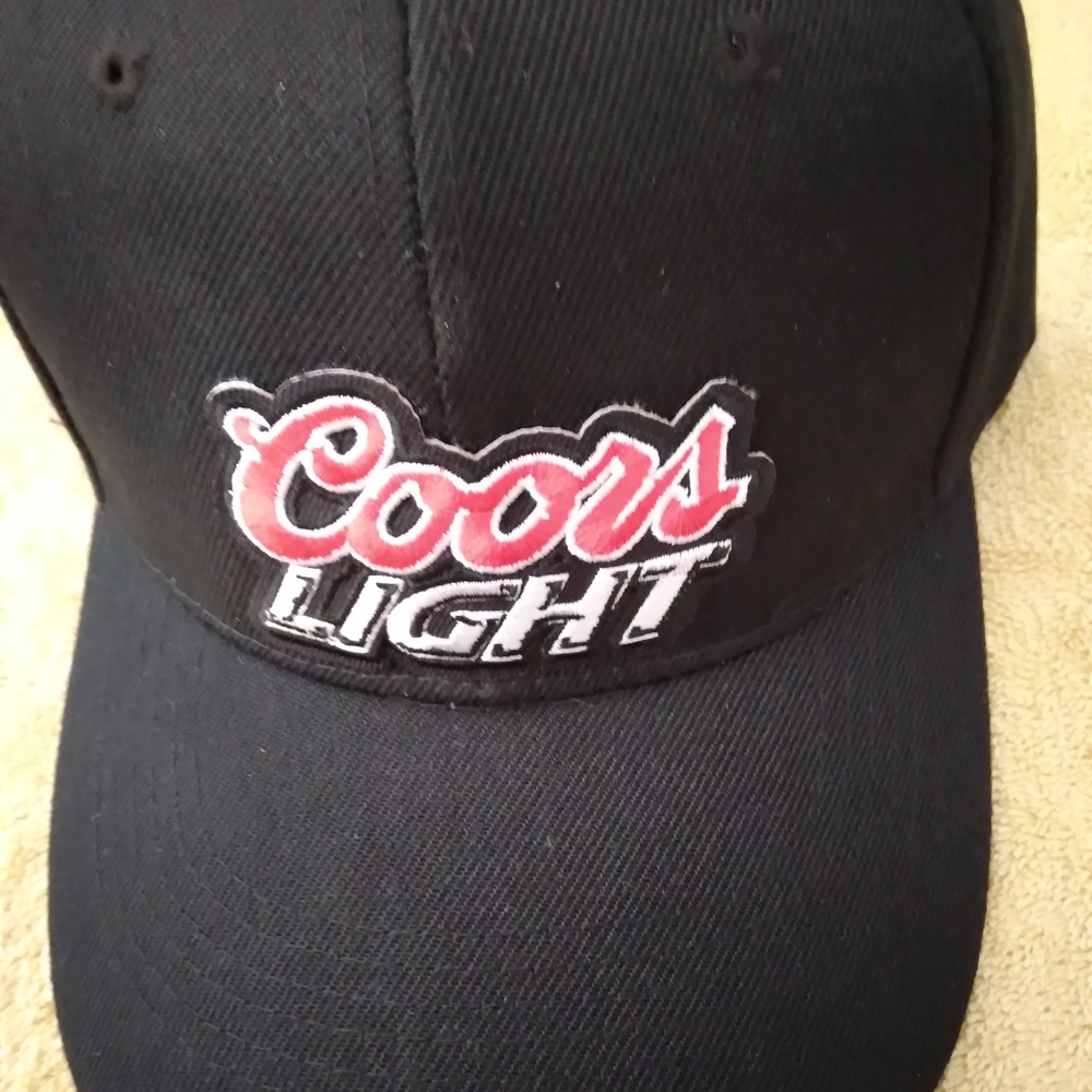 Coors Light Black Baseball Cap